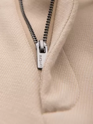 Pánské kalhoty OMBRE OM-PACP-0292 BEIGE