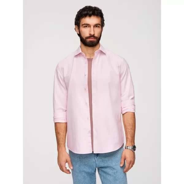  Pánská košile OMBRE K705 LIGHT PINK 