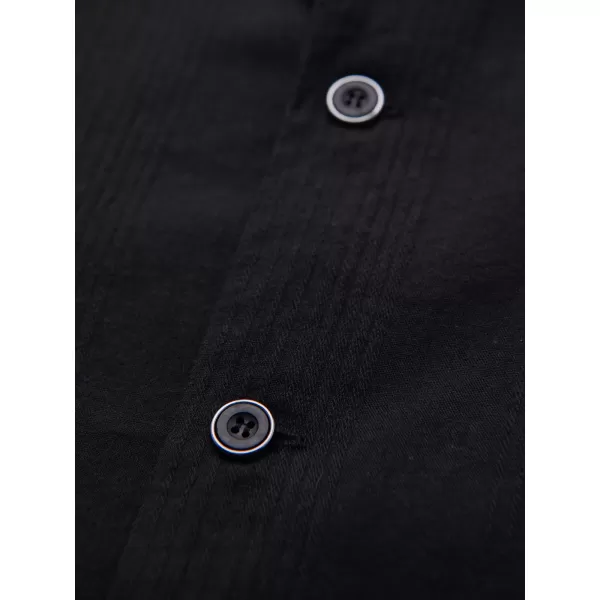  Pánská košile OMBRE OM-SHSS-0221 BLACK 