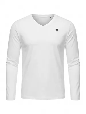 Pánské tričko OMBRE L172 WHITE