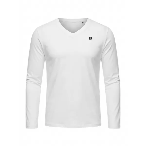  Pánské tričko OMBRE L172 WHITE 