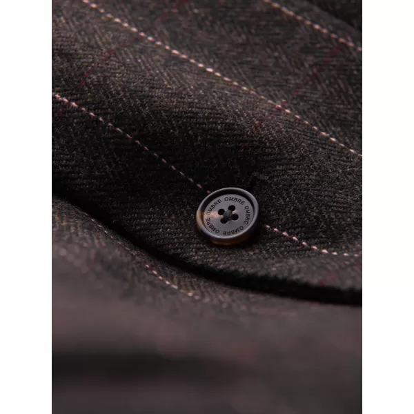  Pánské sako OMBRE M166 DARK BROWN 