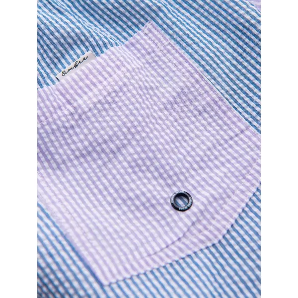  Pánské kraťasy OMBRE OM-SRSS-0215 BLUE AND PURPLE 