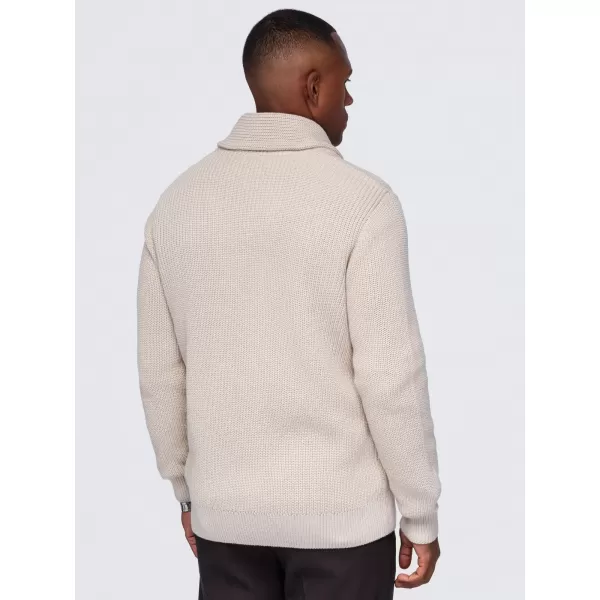  Pánský kardigan OMBRE OM-SWCD-0200 BEIGE 