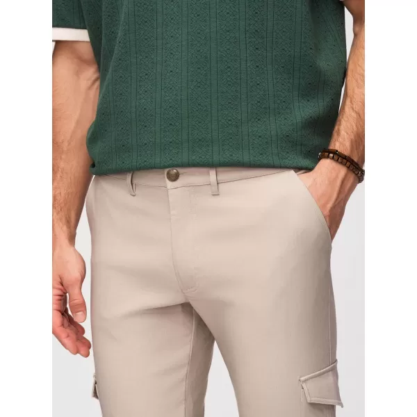  Pánské kalhoty OMBRE P1515 BEIGE 