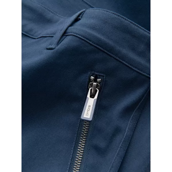  Pánské kalhoty OMBRE P1517 DARK BLUE 