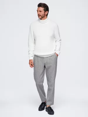 Pánský rolák OMBRE OM-SWTN-0189 WHITE