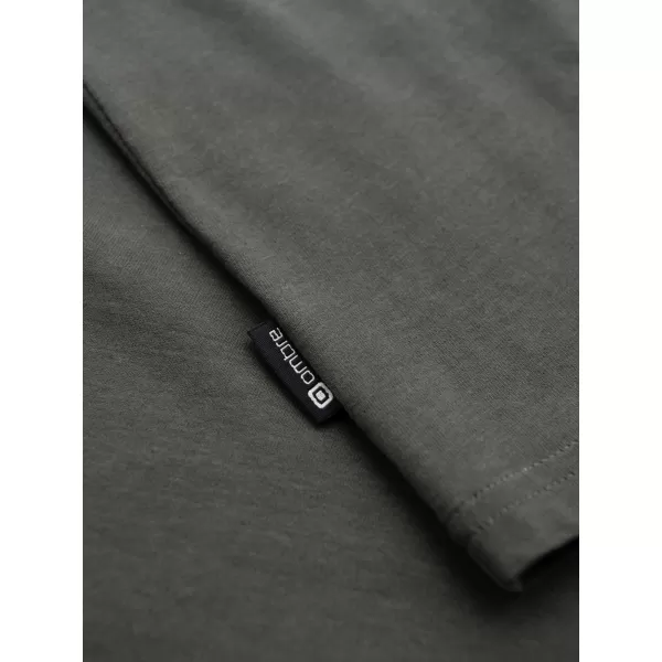  Pánské tričko OMBRE OM-TSCT-0305 GRAPHITE 