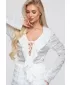 Dámská blůza OMBRE OW-TS-E0067 WHITE
