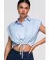 Dámská košile OMBRE OW-SH-E0057 BLUE