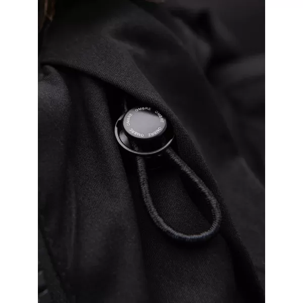  Pánská parka OMBRE OM-JALJ-0310 BLACK 