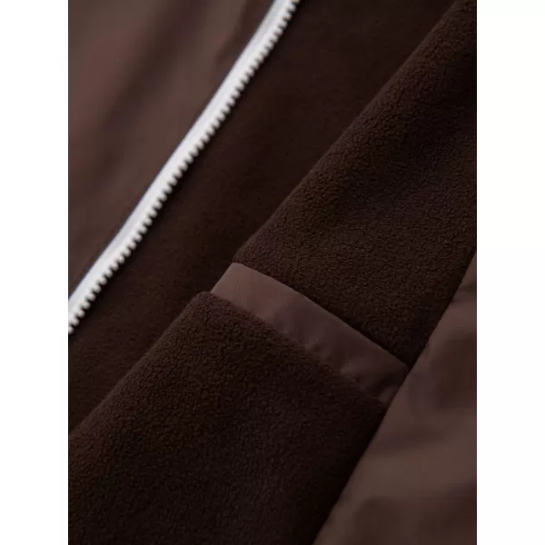  Pánská bunda OMBRE C584 BROWN AND BEIGE 