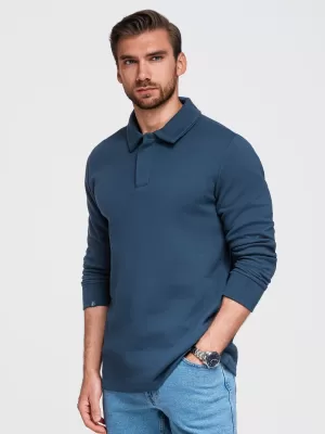Pánský rolák OMBRE B1719 DARK BLUE