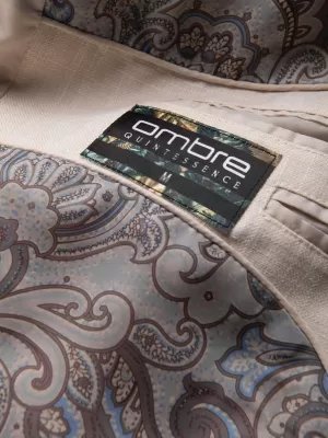 Pánské sako OMBRE M169 BEIGE