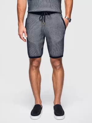 Pánské kraťasy OMBRE OM-SRCS-0202 NAVY BLUE