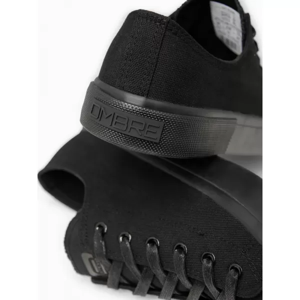  Pánské boty OMBRE OM-FOTL-0189 BLACK 