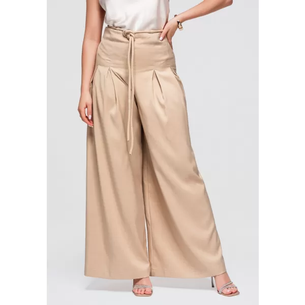  Dámské kalhoty OMBRE OW-PA-E0014 TAUPE 