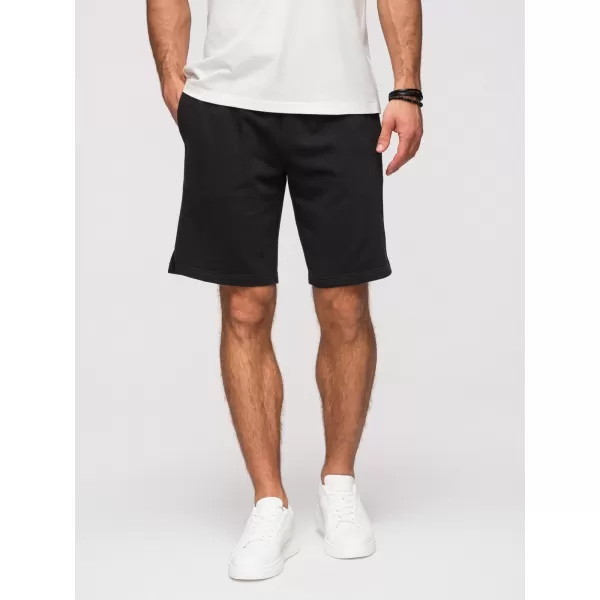  Pánské kraťasy OMBRE OM-SRSK-0196 BLACK 