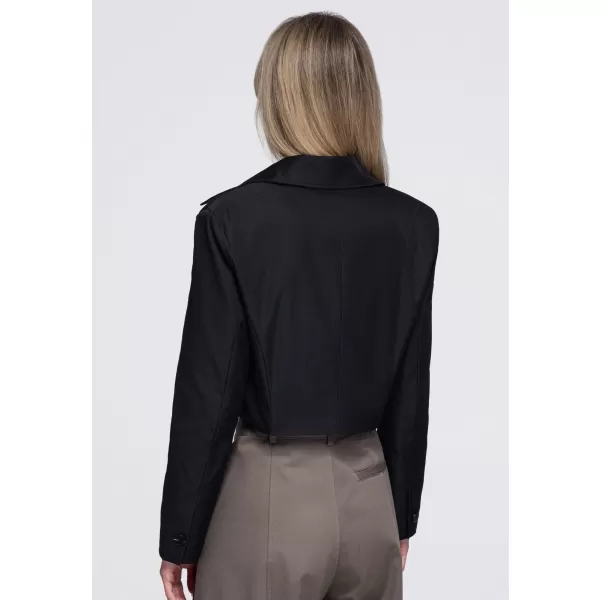  Dámské sako OMBRE OW-BL-E0007 BLACK 