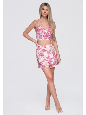 Dámská blůza OMBRE OW-TS-E0080 PINK