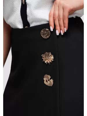Dámské kraťasy OMBRE OW-ST-E0007 BLACK
