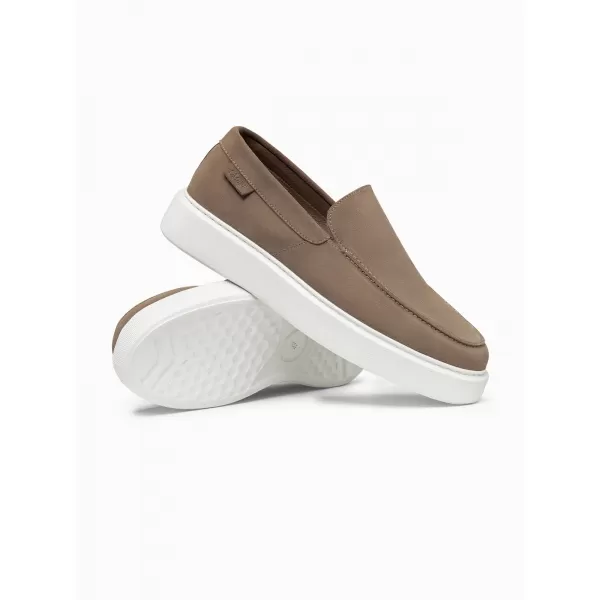  Pánské polobotky OMBRE OM-FOCS-0246 DARK BEIGE 