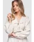 Dámská blůza OMBRE OW-TS-E0060 BEIGE