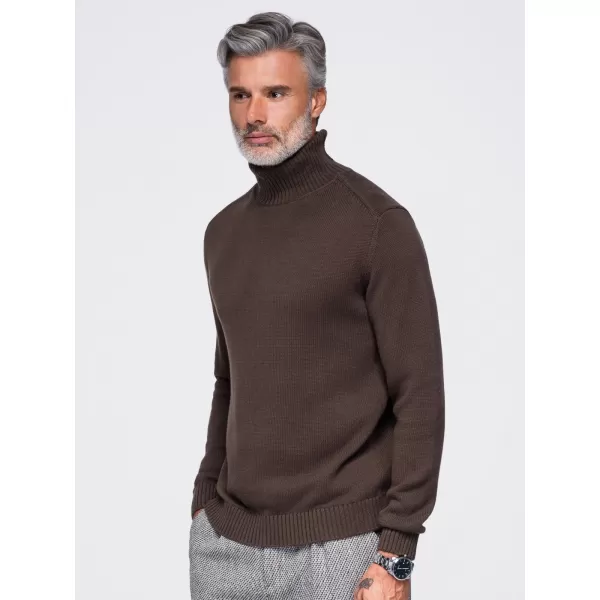  Pánský rolák OMBRE OM-SWTN-0192 BROWN 