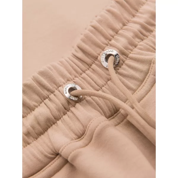  Pánské tepláky OMBRE OM-PSBC-0221 BEIGE 