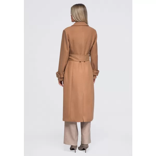  Dámský kabát OMBRE OW-CT-E0006 CAMEL 