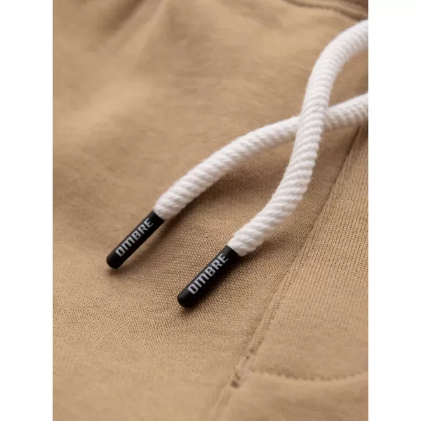  Pánské tepláky OMBRE OM-PABS-0304 BROWN 