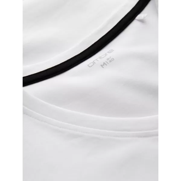  Pánské tričko OMBRE L172 WHITE 
