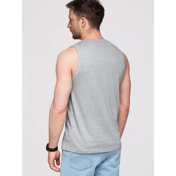  Pánské tílko OMBRE OM-TSBT-0272 GREY MELANGE 