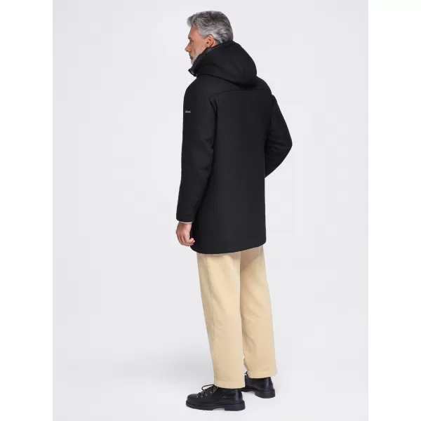  Pánská parka OMBRE OM-COWC-0161 BLACK 