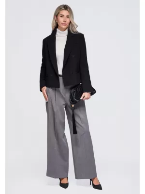 Dámské sako OMBRE OW-BL-E0006 BLACK