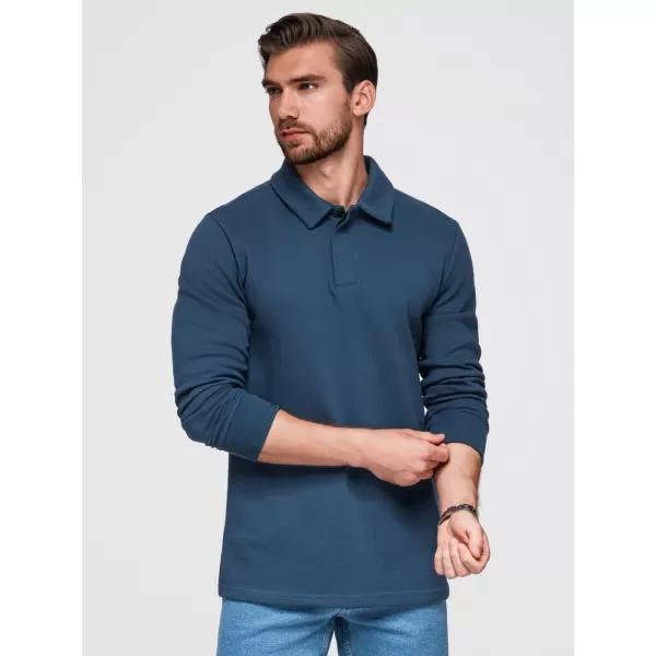  Pánský rolák OMBRE B1719 DARK BLUE 