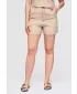 Dámské kraťasy OMBRE OW-ST-E0020 BEIGE