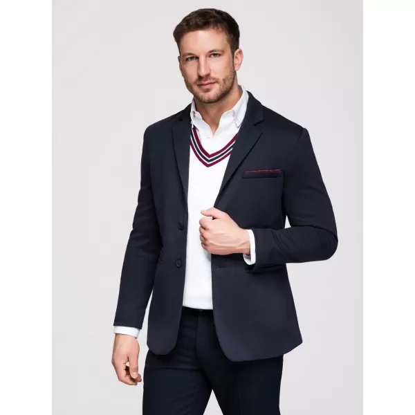  Pánské sako OMBRE M170 NAVY BLUE 