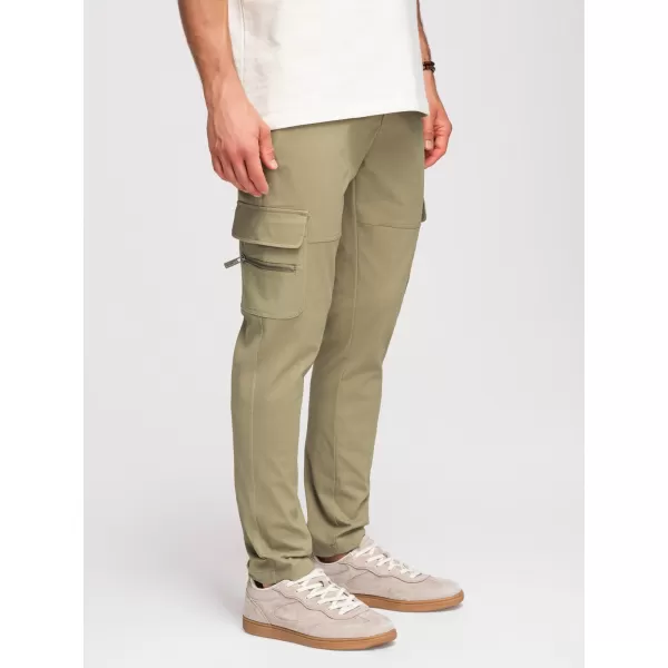  Pánské kalhoty OMBRE P1517 OLIVE 