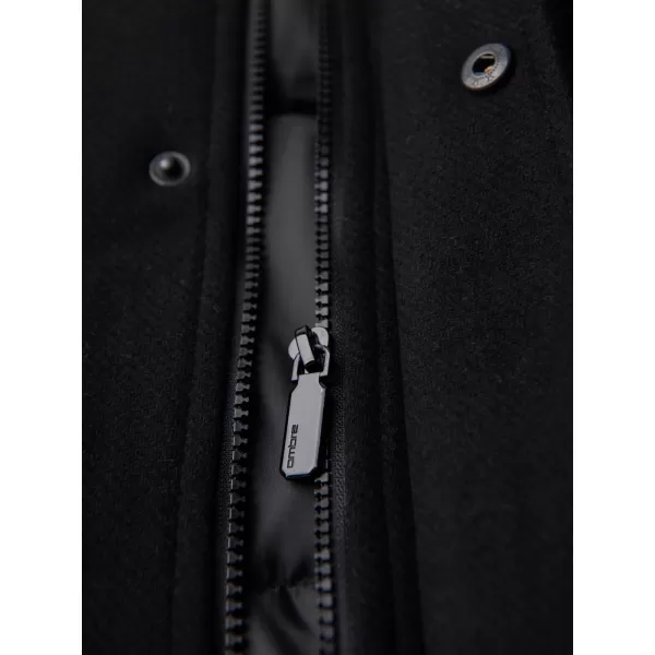  Pánská parka OMBRE OM-COWC-0161 BLACK 