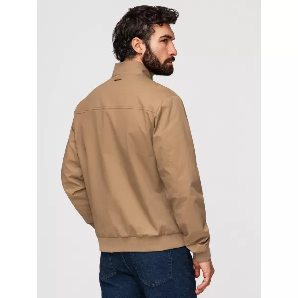  Pánská bunda OMBRE OM-JANP-0326 LIGHT BROWN 