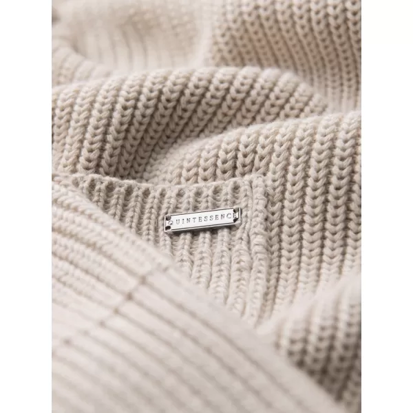  Pánský kardigan OMBRE OM-SWCD-0200 BEIGE 