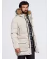 Pánská parka OMBRE OM-JALJ-0310 CREAM