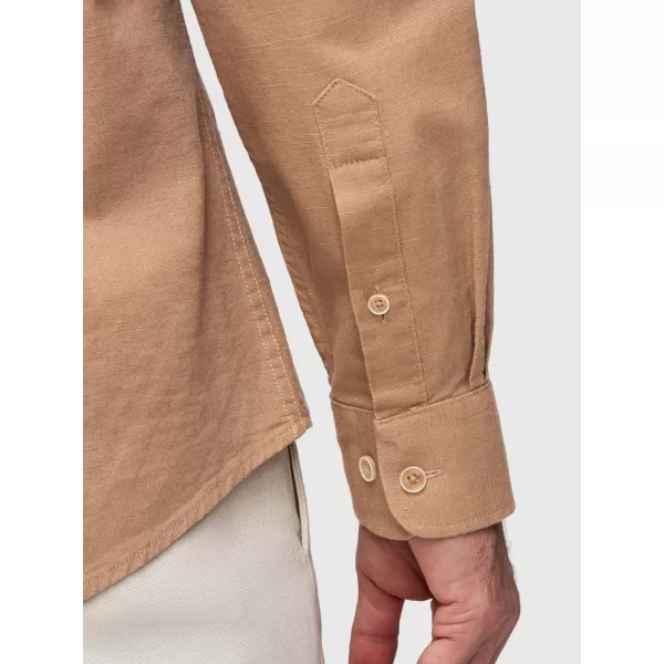  Pánská košile OMBRE N-OM-SHCS-0134 LIGHT BROWN 