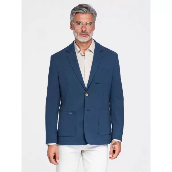  Pánská bunda OMBRE M165 BLUE 