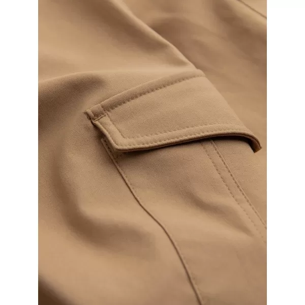  Pánské kalhoty OMBRE P1515 LIGHT BROWN 