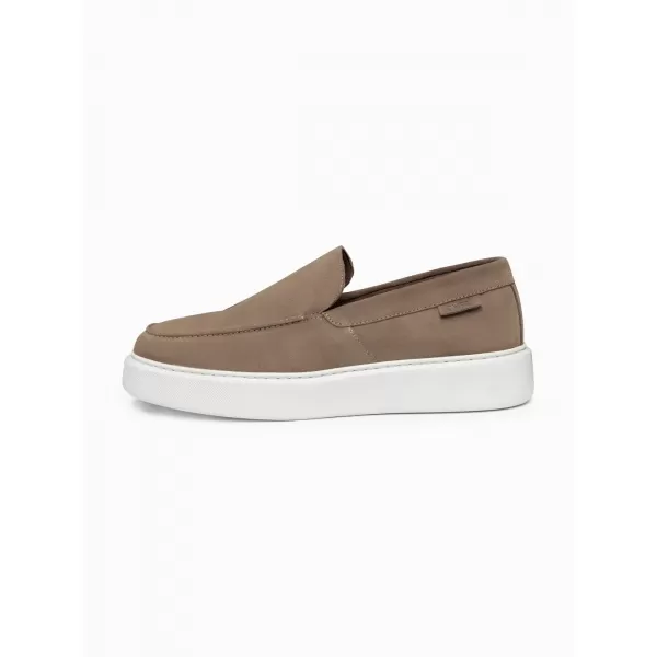  Pánské polobotky OMBRE OM-FOCS-0246 DARK BEIGE 