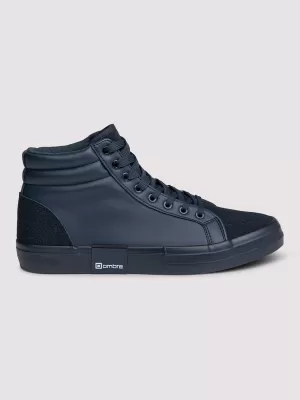 Pánské kotníkové tenisky OMBRE OM-FOTH-0240 NAVY BLUE