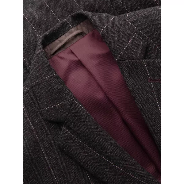  Pánské sako OMBRE M166 DARK BROWN 