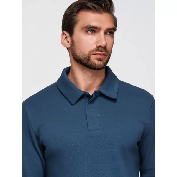 Pánský rolák OMBRE B1719 DARK BLUE 